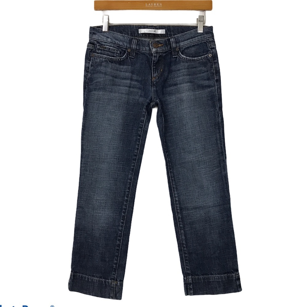 Joe's Socialite Kicker Gigi Wash Denim Capri